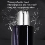 SPORTSMAN SM-431 2 In 1 Electric Nose Hair Repairer Rechargeable Eyebrow Shaver Body Hair Trimmer - Image 6