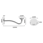 Bathroom Stainless Steel Magnetic Soap Holder Wall Mounted No Hole Soap Hanger - Image 2