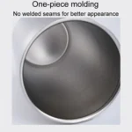 304 Stainless Steel Hammer Mug Thickened Double-Layer Restaurant Tea Cups - Image 5