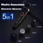 SPORTSMAN SM-425 5 In 1 Multifunctional Shaving Cleansing Sideburns Nose Hair Trimmer - Image 3