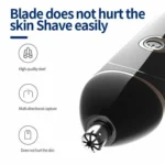 SPORTSMAN SM-425 5 In 1 Multifunctional Shaving Cleansing Sideburns Nose Hair Trimmer - Image 5