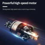 SPORTSMAN SM-425 5 In 1 Multifunctional Shaving Cleansing Sideburns Nose Hair Trimmer - Image 8