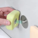 Bathroom Drainage Magnetic Soap Holder Punch-Free 304 Stainless Steel Soap Hanger - Image 2