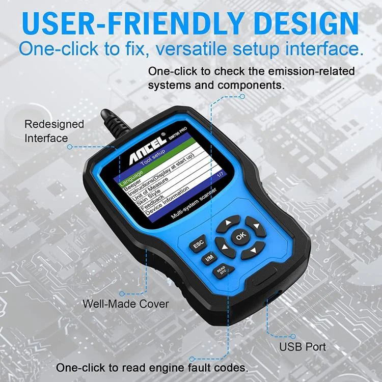 TBD06049608_2.webp ANCEL BM700 Upgraded Version For BMW Full System Diagnostic OBDII Tester Maintenance And Resetting Repair Tools - Image 3