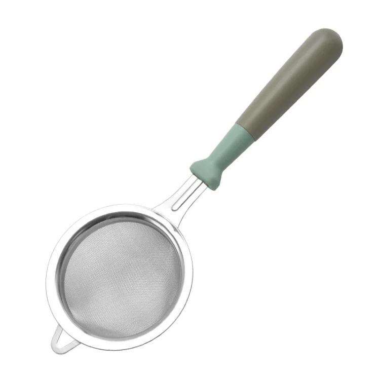 Household Stainless Steel Flour Sifter Kitchen Baking Filter Spoon