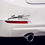 2pcs English Limited Edition Car Decorative Stickers - Image 5