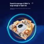 QSQ218 Multifunctional LED Household Indoor High-power Ultrasonic Mouse Repellent - Image 8