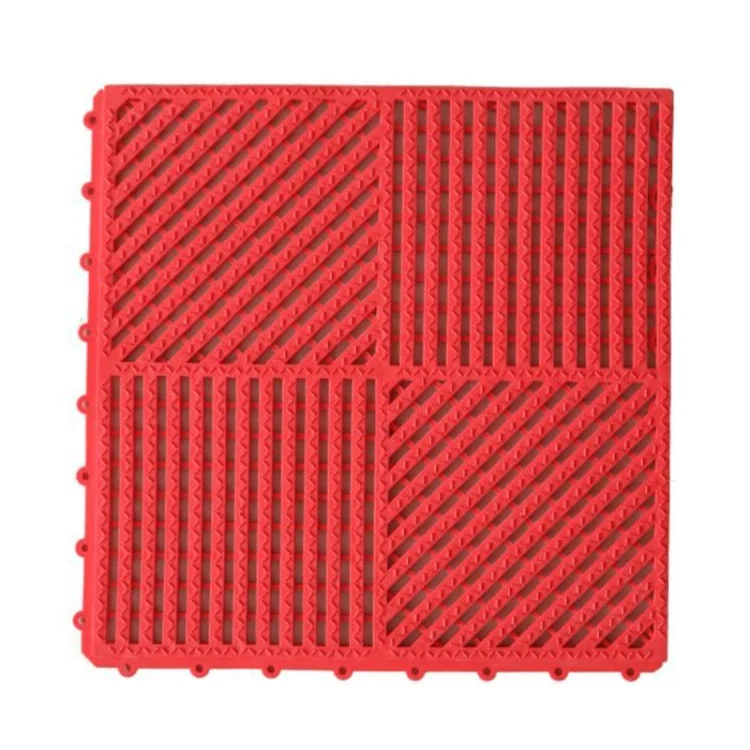 TBD0604965301A.webp Bathroom Floor Mats Non-slip Hydrophobic PVC Hollow Dirt-resistant Foot Mats - Image 1