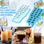For Stanley Silicone Ice Compartment Large Capacity Ice Mould With Lid - Image 6