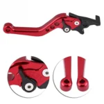 1pair Motorcycle CNC Six Speed Dual Disc Brake Handlebar Cowl Adjustable Electric Bike Brake Lever - Image 4