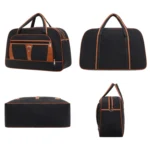 Large Capacity Travel Bag Men Short Trip Handheld Canvas Luggage Bag - Image 2