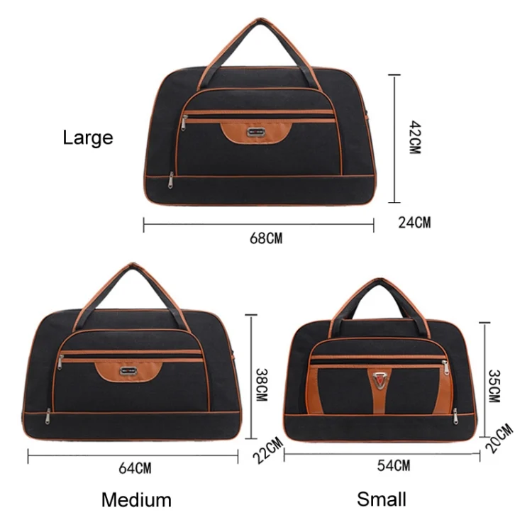 TBD06049683_B2.webp Large Capacity Travel Bag Men Short Trip Handheld Canvas Luggage Bag - Image 3