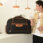 Large Capacity Travel Bag Men Short Trip Handheld Canvas Luggage Bag - Image 7