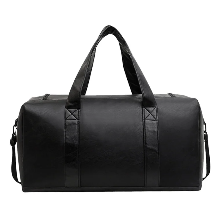 TBD06049692_B2.webp Large-capacity Business Handbag Men's Short Trip Travel Waterproof Leather Luggage Bag - Image 3