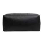 Large-capacity Business Handbag Men's Short Trip Travel Waterproof Leather Luggage Bag - Image 5