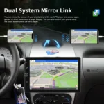 10.4 Inch MP5 Single Butt Vertical Screen Manual Rotation Android Navigation With Wireless Carplay Backup Camera - Image 12