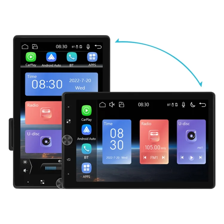 TBD06049696_B5.webp 10.4 Inch MP5 Single Butt Vertical Screen Manual Rotation Android Navigation With Wireless Carplay Backup Camera - Image 6