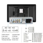10.4 Inch MP5 Single Butt Vertical Screen Manual Rotation Android Navigation With Wireless Carplay Backup Camera - Image 8