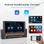 6.2 Inch MP5 Player Single Butt Universal Wired CarPlay Car Monitor - Image 4