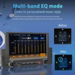 6.2 Inch MP5 Player Single Butt Universal Wired CarPlay Car Monitor - Image 10