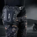 WILD MAN L1 3L Outdoor Motorcycle Riding Hard Shell Waist Bag Sports Cross-body Bag - Image 14