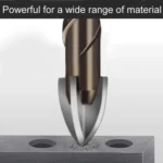 Hexagonal Shank Spiral Flute Cross Alloy Drill Bits Glass Tile Four Edge Drivers - Image 6