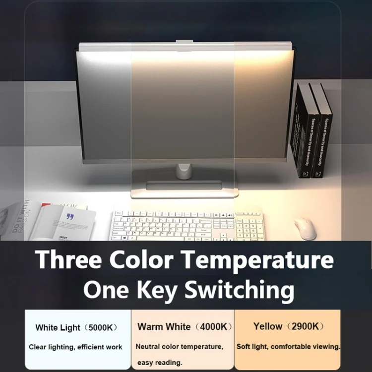 TBD06049716_B5.webp TB-301S 50cm Asymmetric No Video Flash Desk Lamp Timing Dimming Work Monitor Computer Screen Hanging Light - Image 6