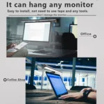 TB-301S 50cm Asymmetric No Video Flash Desk Lamp Timing Dimming Work Monitor Computer Screen Hanging Light - Image 10