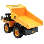 2.4G RC Dumper Truck Simulation Engineering Vehicle Model Children Electrical RC Truck Toy - Image 2