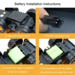 2.4G RC Dumper Truck Simulation Engineering Vehicle Model Children Electrical RC Truck Toy - Image 11