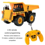 2.4G RC Dumper Truck Simulation Engineering Vehicle Model Children Electrical RC Truck Toy - Image 5