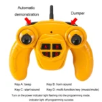 2.4G RC Dumper Truck Simulation Engineering Vehicle Model Children Electrical RC Truck Toy - Image 7