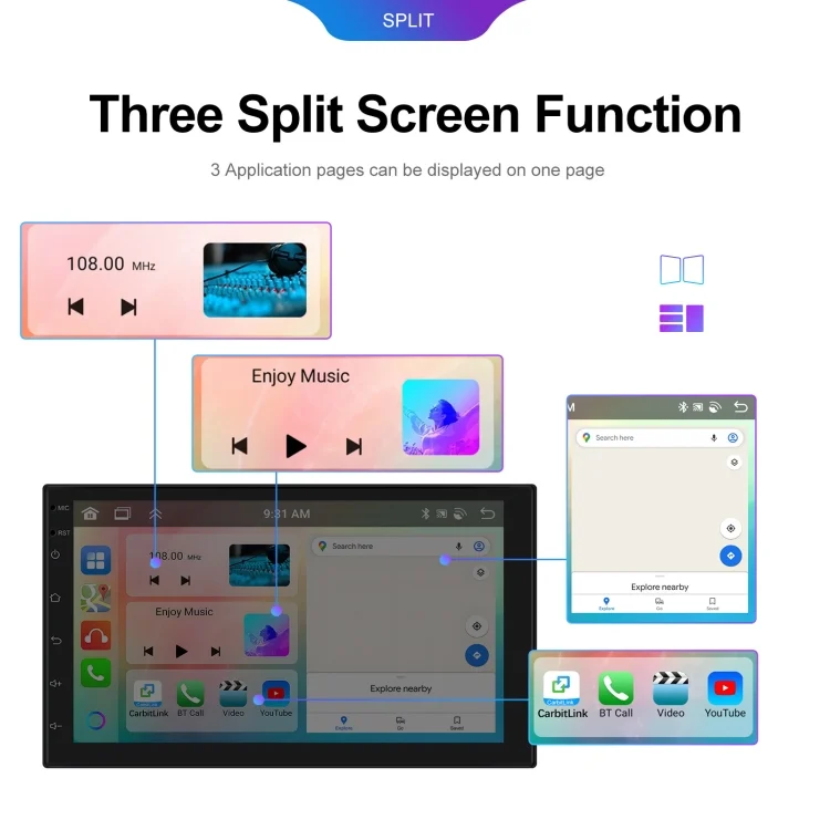 TBD06049739_B10.webp Android 13.0 Dual Butt Universal Wireless Carplay Car Navigation Center Control All-In-One Monitor - Image 11