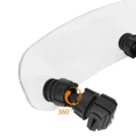 Motorcycle Modification Heightened Adjustable Windshield - Image 5