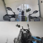 Motorcycle Modification Heightened Adjustable Windshield - Image 6