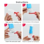 Bathroom Facial Cleanser Manual Squeezer Household Lazy Toothpaste Squeezing Clip - Image 3