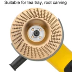 100mm Woodworking Sanding And Shaping Plate Angle Grinder Sanding And Polishing Prick Disc - Image 4