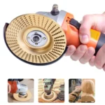 100mm Woodworking Sanding And Shaping Plate Angle Grinder Sanding And Polishing Prick Disc - Image 7