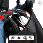 Outdoor Riding Motorcycle Helmet Bag Large Capacity Waterproof Combination Lock Storage Pack - Image 2