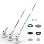 Automatic Water Spray Electric Spin Scrubber 53 Inch Cordless Rechargeable Cleaning Brush - Image 2