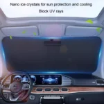 Car Front Windshield Sunshade Colorful Laser Heat Insulation Sunscreen Sunshade Umbrella - Image 5