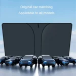 Car Front Windshield Sunshade Colorful Laser Heat Insulation Sunscreen Sunshade Umbrella - Image 7
