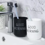 Household Handy Cleaning Mouthwash Cup Couple Washing and Brushing Cup - Image 5