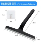 Plastic Glass Scraper Bathroom Glass Cleaning Tool - Image 2