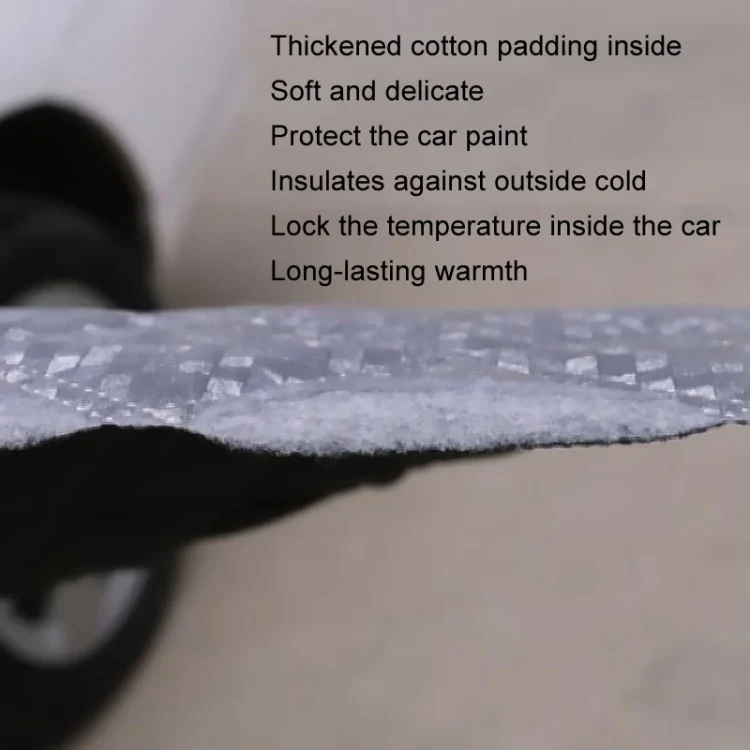 TBD06049840_B4.webp Car Front Windshield Cover Sun Shade Snow Shield Sunscreen Heat Insulation Frostproof Car Coat Half Cover - Image 5