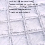 Car Front Windshield Cover Sun Shade Snow Shield Sunscreen Heat Insulation Frostproof Car Coat Half Cover - Image 6