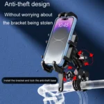 Kewig Motorcycle Octopus Holder Anti-Theft Motorcycle Cell Phone Mounts - Image 9