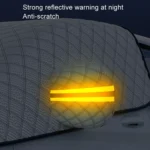 Car Snow Cover Anti-freezing Frost Cover Winter Thickened Car Clothes Blocking Cloth - Image 6