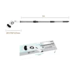 7 In 1 Electric Spin Scrubber Rechargeable Waterproof Floor Clean Bush with 23.6 Inch Adjustable Handle - Image 13