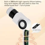 7 In 1 Electric Spin Scrubber Rechargeable Waterproof Floor Clean Bush with 23.6 Inch Adjustable Handle - Image 7